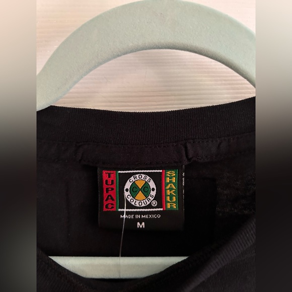 Cross Colours | Tupac Poet Vintage T-Shirt | Black - Picture 5 of 8
